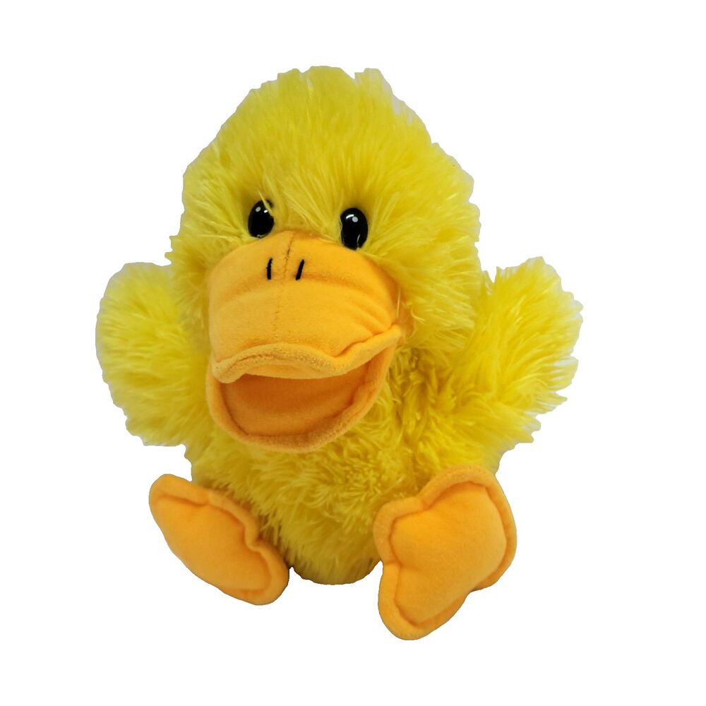 Animal Alley Plush Duck 10" Hand Puppet Stuffed Toy Roy's R Us quack ducking
